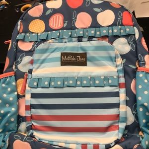 Matilda Jane apple backpack. New